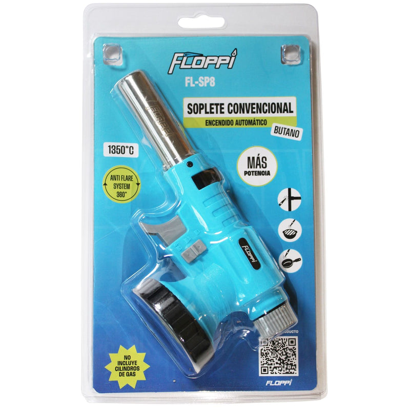 Soplete antorcha multiusos a gas butano