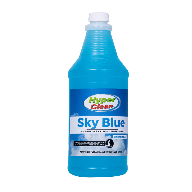 Limpiador de pisos concentrado, olor a sky blue, 1 litro