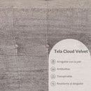 Sofá empacado al vacio Memory Foam de alta densidad 85X100X72cm Color Gray 08