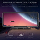 Pantalla Multimedia para Auto 10.26” IPS con Apple CarPlay y Android Auto Inalámbrico, Bluetooth, MirrorLink y Control por Voz.