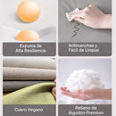 Sillón de lactancia silla mecedora Reclinable Manual 110°-170° con Reposapiés Extensible. Poltrona Giratoria con Espuma de Alta Densidad y Tela Antiarañazos. Color Gris