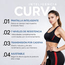 Cinta de Correr Curva sin Motor para Gimnasio y Cardio Profesional 7 Niveles de Resistencia y Pantalla LCD. Máquina de Correr Sin Electricidad para Casa y Gimnasio (200x90x153cm)