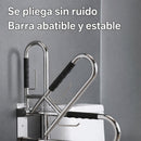 de Seguridad Apoyo discapacitados Abatible para Baño Portarrollos. Pasamanos Plegable de Acero Inoxidable 304 Antideslizante para Inodoro (70cm) para adultos mayores