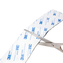 Cinta Velcro Adhesiva 30mmx3m Doble Cara Alta Resistencia. Cierre Mágico Tira Fijación Fuerte Reutilizable para Pared, Auto y Hogar. Color Blanco