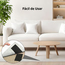 Cinta Velcro Adhesiva 30mmx3m Doble Cara Alta Resistencia. Cierre Mágico Tira Fijación Fuerte Reutilizable para Pared, Auto y Hogar. Color Blanco