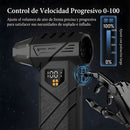 Blower sopladora Turbo De Alta Velocidad 130,000 RPM. Ventilador Portátil. Soplador Y Aspirador Eléctrico Recargable Con Pantalla Digital Y Power Bank.