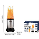 Licuadora Personal Eléctrica con Botella Deportiva Batidos y Smoothies (110V) Con 4 Cuchillas De Acero Potente Y Rápida 220W. Vaso De 650ML.