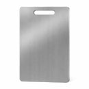 Tabla de Picar Antibacterial con Doble Cara de Acero Inoxidable.  (60x40cm).