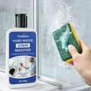 Removedor de Manchas de Agua para vidrios (100g). Limpiador Antisarro y Cal. Ideal para ventanas. Incluye esponja.