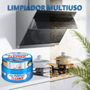 Pasta Limpiadora Multiuso Con Esponja. Limpiador Desengrasante Para Cocina, Ollas, Estufa, Zapatos Y Superficies. Removedor De Manchas Y Grasa (150g).