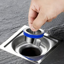 Tapón de Drenaje Antirretorno para Baño (42mm). Núcleo para Desagüe de Cobre Plateado. Válvula Antiolor con Apertura Automática 40g.