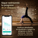 Báscula Inteligente de Composición Corporal con 8 Sensores. Balanza Digital recargable con Electrodo de Mano, Análisis BMI, Grasa Corporal y Conexión a App.