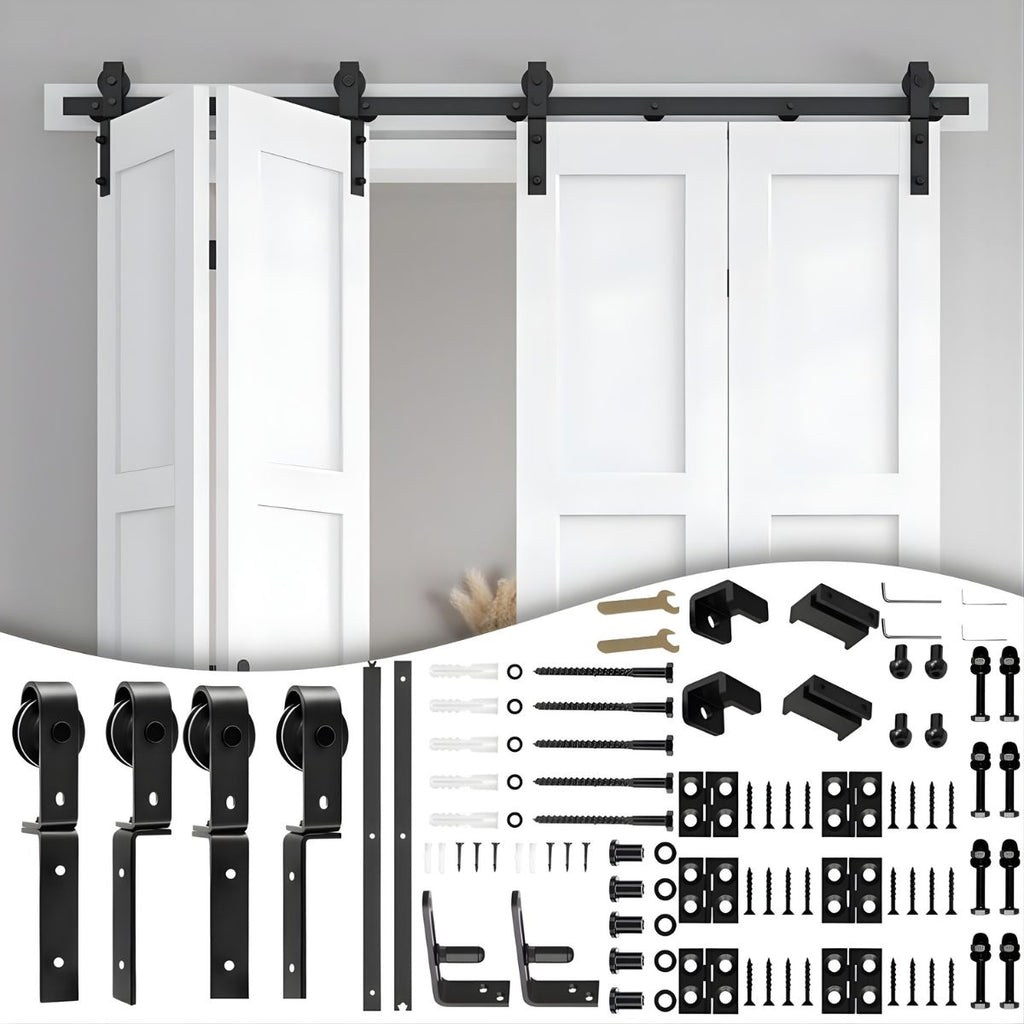 Riel Para Puerta Corrediza Tipo Granero 60” (1500Mm) Para Puertas Pleg