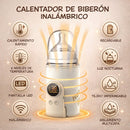 Calentador Biberones Portátil 6000mAh con Pantalla LED y Control de Temperatura. Calienta Leche para Bebé Carga USB-C 18W. Compatible con la Mayoría de Mamaderas.
