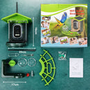 Comedero para pajaros y Aves con Cámara 4MP WiFi y Panel Solar. Cámara inalámbrica con Detección IA de Especies y Visión Nocturna Color. IP66. Incluye Memoria SD 32GB.