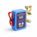 Interruptor Desconectador de Batería para Auto con Control Remoto. Cortacorriente 240A Voltaje 23V. Sistema Antirrobo con Pantalla de Voltaje.