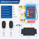 Interruptor Desconectador de Batería para Auto con Control Remoto. Cortacorriente 240A Voltaje 23V. Sistema Antirrobo con Pantalla de Voltaje.