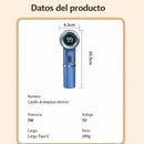 Cepillo de Limpieza Eléctrico Inalámbrico 360° con 5 Cabezales. Limpiador Recargable USB-C para Cocina y Baño 3 Velocidades 5W 5V. Color Azul 20.5 cm.