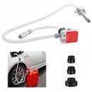Bomba Eléctrica Portátil para Transferencia de Combustible Extractor de Gasolina Portátil  3.2 GPM con Manguera. Transferidor Compatible con Bidones de Gasolina y Diésel. FN 901M