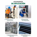 Manómetro Digital HVAC para Refrigeración. Set Medidor de Presión y Vacío 0-6000 KPa con Pantalla LCD. DY523