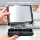 Organizador de Cubiertos para Cocina con Drenaje. Porta Cubiertos de Acero Inoxidable. Escurridor con 4 compartimientos.