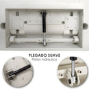 Cambiador de Bebé Plegable de Pared para Baños Públicos. Estación Cambiadora HDPE Antibacterial. Soporta hasta 20kg. Cambiador de Pañales.
