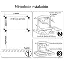 Cambiador de Bebé Plegable de Pared para Baños Públicos. Estación Cambiadora HDPE Antibacterial. Soporta hasta 20kg. Cambiador de Pañales.