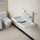 Cambiador de Bebé Plegable de Pared para Baños Públicos. Estación Cambiadora HDPE Antibacterial. Soporta hasta 20kg. Cambiador de Pañales.