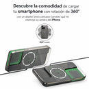 Cargador Inalámbrico Magnético 360°. Estación de Carga Tipo MagSafe para iPhone y Audífonos (Cable 1m).