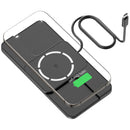 Cargador Inalámbrico Magnético 360°. Estación de Carga Tipo MagSafe para iPhone y Audífonos (Cable 1m).