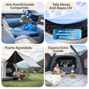 Tienda de Campaña Trasera para SUV con Protección Solar UPF50+.Carpa de Camping para Maletero de SUV con Toldo Exterior (270x270x180cm).
