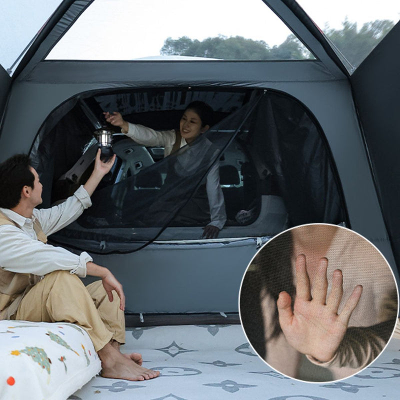 Tienda de Campaña Trasera para SUV con Protección Solar UPF50+.Carpa de Camping para Maletero de SUV con Toldo Exterior (270x270x180cm).