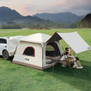 Tienda de Campaña Trasera para SUV con Protección Solar UPF50+.Carpa de Camping para Maletero de SUV con Toldo Exterior (270x270x180cm).