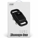 Masajeador Fascia de 4 Cabezales con Calor y Pantalla LCD, 3 Modos, 4 Niveles de Intensidad. Máquina de Masajes USBC Con Batería 8000mAh.