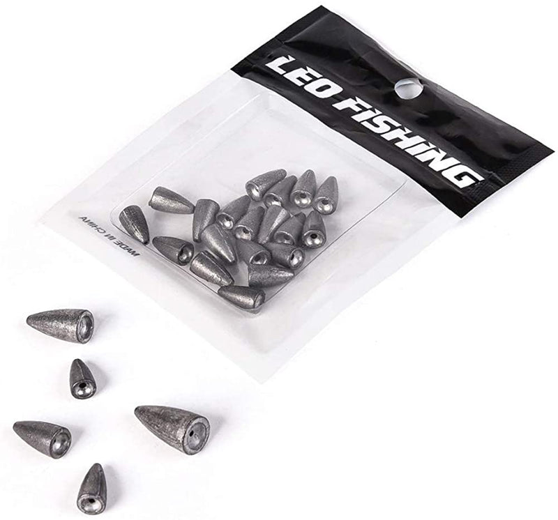 Plomos de pesca tipo bullet