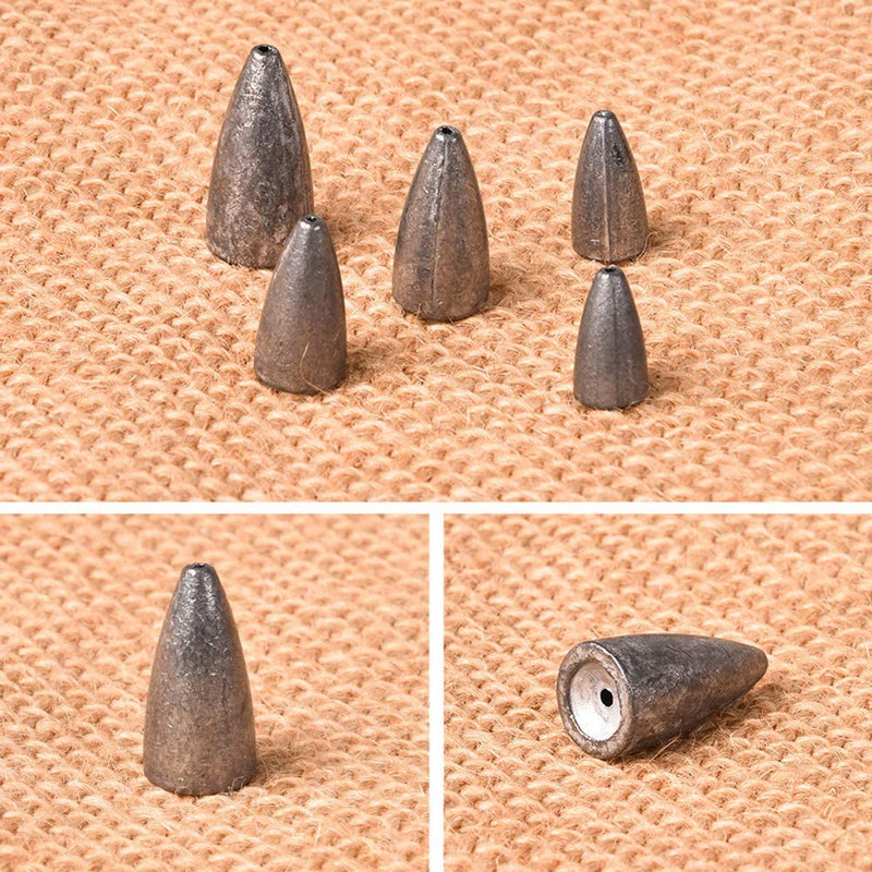 Plomos de pesca tipo bullet