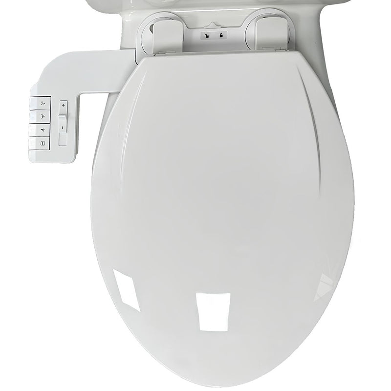 Bidé Para Inodoro Accesorio Sin Tapa. Ducha Sanitaria Ajustable Con Control Lateral. Conexión 7/8". Paperless Cleaner.