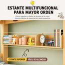 Litera Infantil Camarote Madera Maciza Twin Escalera y Cajones. Cama Barandal de Seguridad, Estantes y Base Reforzada. Incluye 2 Colchones Sencillos. (viene desarmado cliente debe ensamblar)