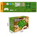 Juego de Fútbol de Mesa con Control Remoto. Tablero Interactivo con Mandos Inalámbricos. Campo Realista con set completo. Juguete Futbolito
