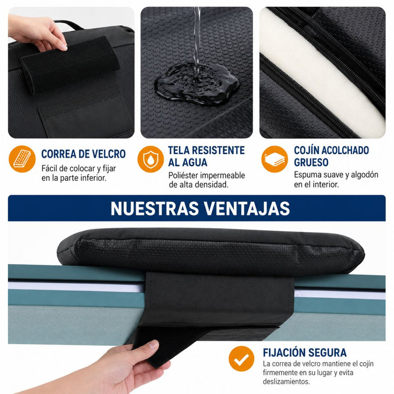 Cojin Silla de Piso Plegable Ajustable con Respaldo Reclinable Portátil para gradas de Estadios Eventos y Hogar. (70x44cm) Color Negro