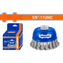 Discos de alambre enroscado con rosca 5/8" 11 UNC.