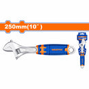 Llave inglesa ajustable Long:250mm(10") Ajustable: 0-35mm. Mango ergonómico. Acero al carbono.