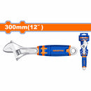 Llave inglesa ajustable Long:300mm(12") Ajustable: 0-41mm. Mango ergonómico. Acero al carbono.