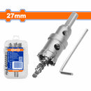 Broca Sacabocado TCT 27mm para Acero Inoxidable Con Punta De Carburo. Taladro De Corona.