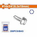 Tornillos Autoperforantes Hexagonal