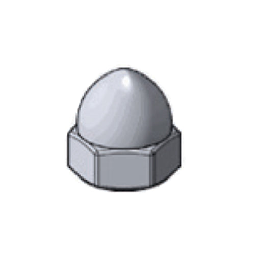 Tuercas ciegas de acero inoxidable 18 - 8. (Cajas de 100 unidades)