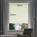 Blackout  roller 100% opaco 160 x 220 cm Color Beige