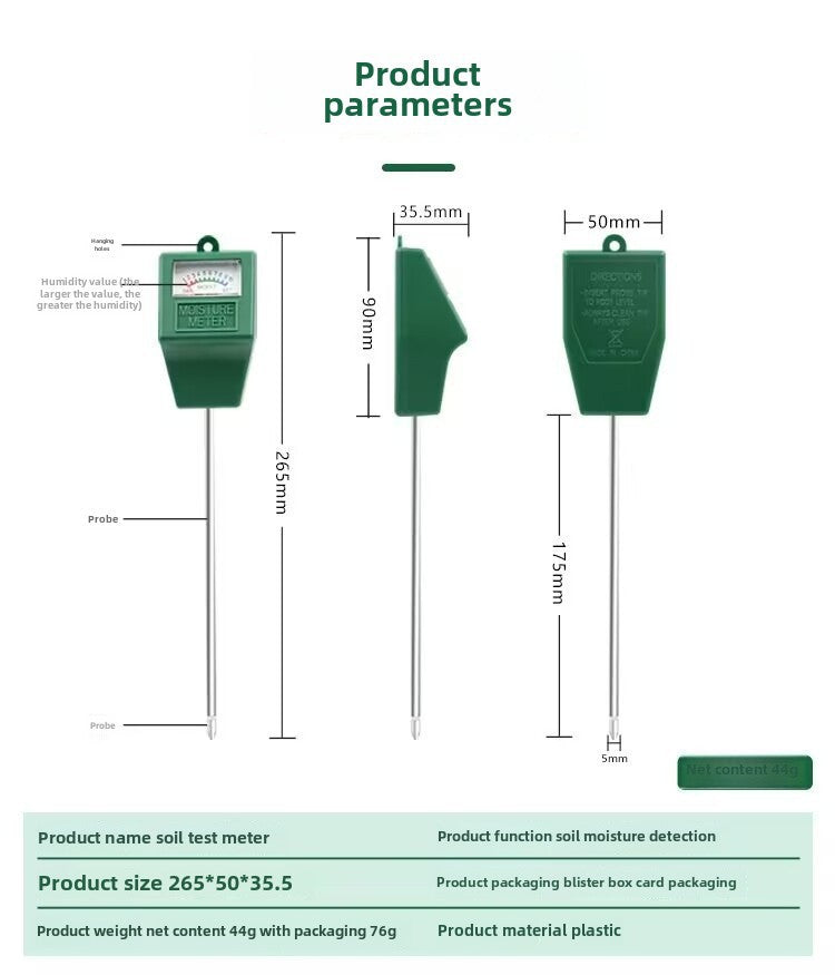 Medidor De Humedad De Plantas