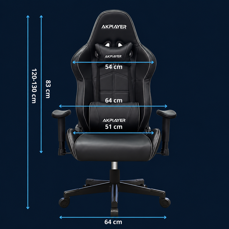 Silla Gamer Ergonómica Estilo Spiderman Negra Con Soporte Lumbar Y Respaldar Reclinable 180°