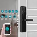 Cerradura Inteligente Digital Cerrojo Smart Lock 6 En 1 Llave Huella Contraseña Bluetooth Camara App Fácil De Instalar